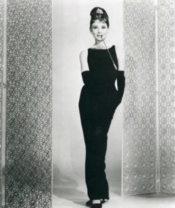 Audrey Hepburn en "Desayuno en Tiffany's", 1961